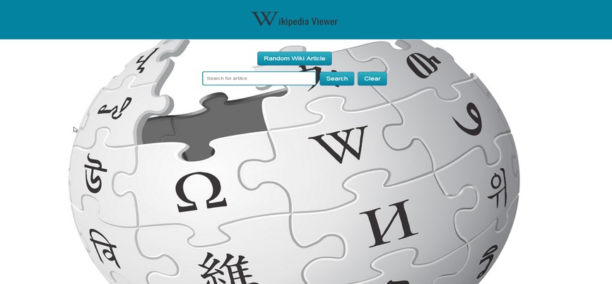 Wikipedia viewer